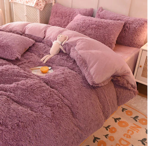 Soft Plush Winter Duvet Cover Set - Yeezlab