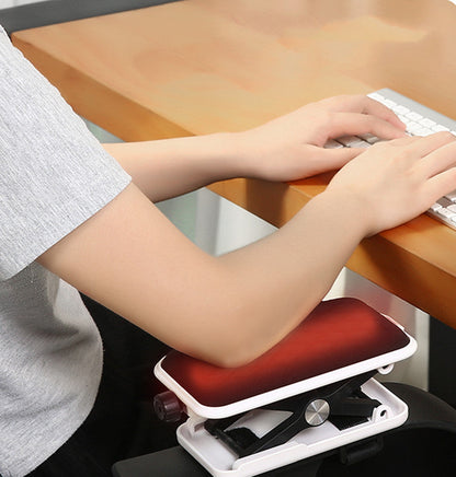 Comfortable Desk Chair with Adjustable Height and Cushioned Arms
