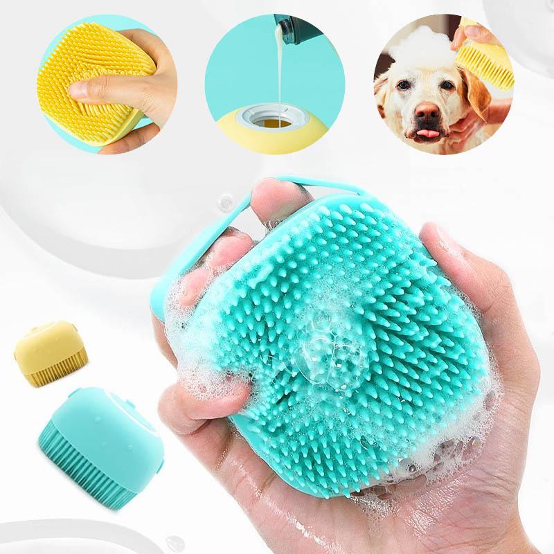 Gentle Dog Rubber Pet Brush