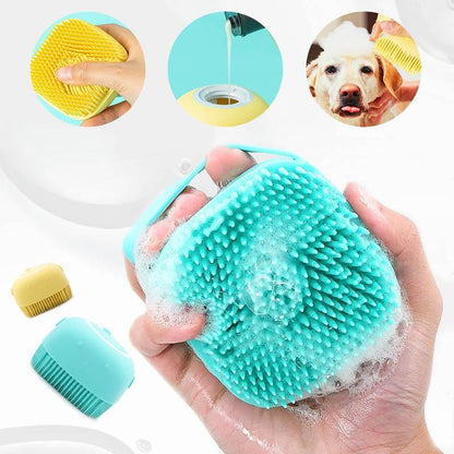 Gentle Dog Rubber Pet Brush