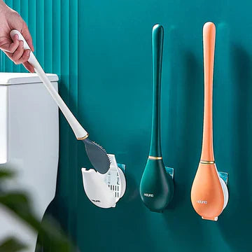 Flexible Rubber Bathroom Toilet Brush