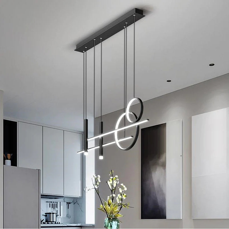 Sleek Contemporary Hanging Light