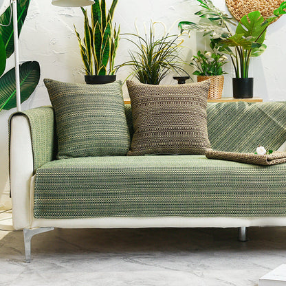 Soft Breathable Fabric Sofa Slipcover Couch Protector