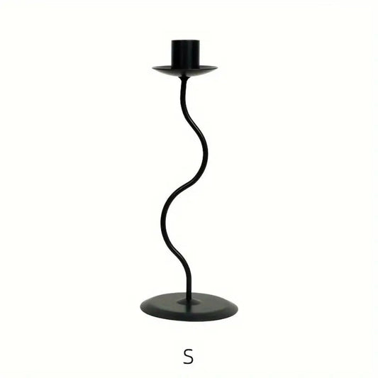 Decorative Patterned Metal Candle Holder - Luxicro