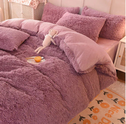 Soft Plush Winter Duvet Cover Set - Luxicro