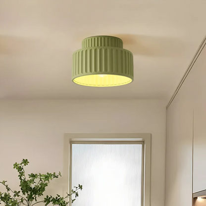 Modern Patterned Overhead Lamp