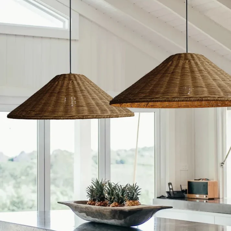 Eco Friendly Bamboo Pendant Light