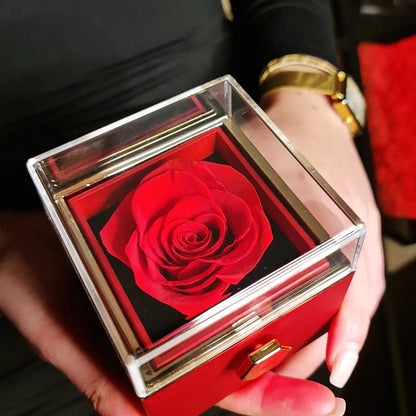 Beautiful Long Lasting Rose Gift Box