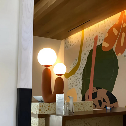 Stylish Succulent LED Table Lamp