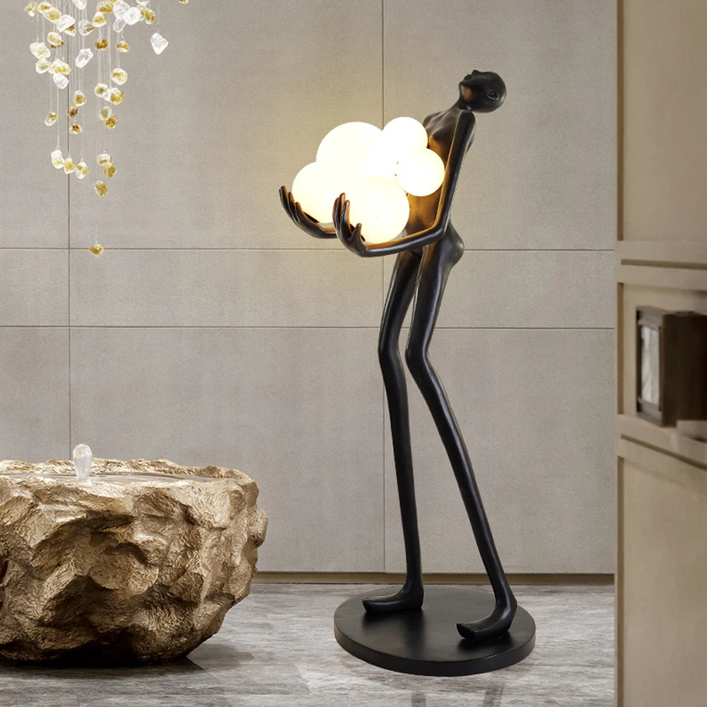 Stylish Sculpture Floor Table Lamp - Luxicro