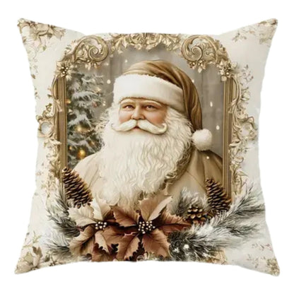 Luxurious Red Holiday Pillow Covers