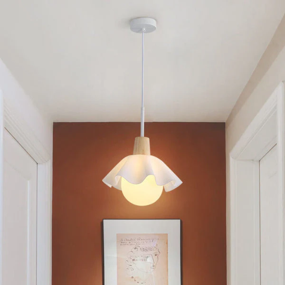 Delicate Flower Pendant Light