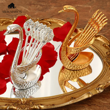 Delicate White Coffee Spoon