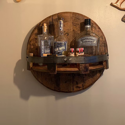 Premium Wooden Whiskey Decanter