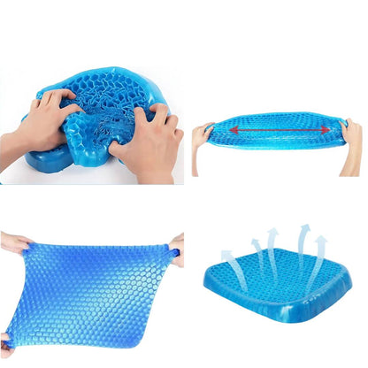 Supportive Memory Foam Back Cushion for Pain Relief