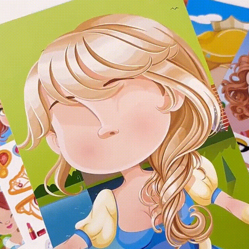 Colorful Educational Stickers for Children
