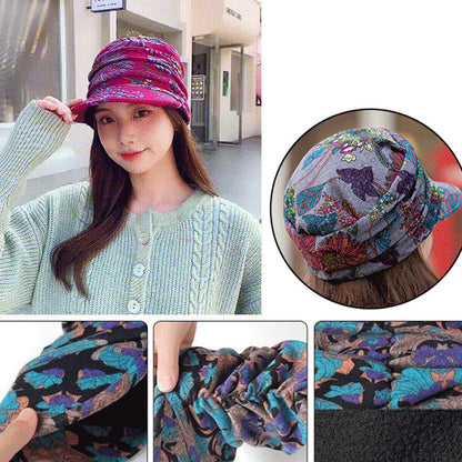 Elegant Petal Folded Baseball Cap
