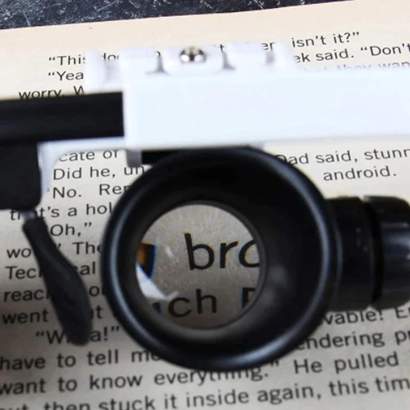 Portable Triple Magnification LED Lamp