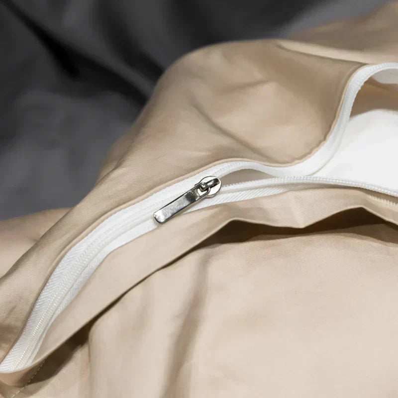 Soft Satin Cotton Bedding Duvet Cover Set