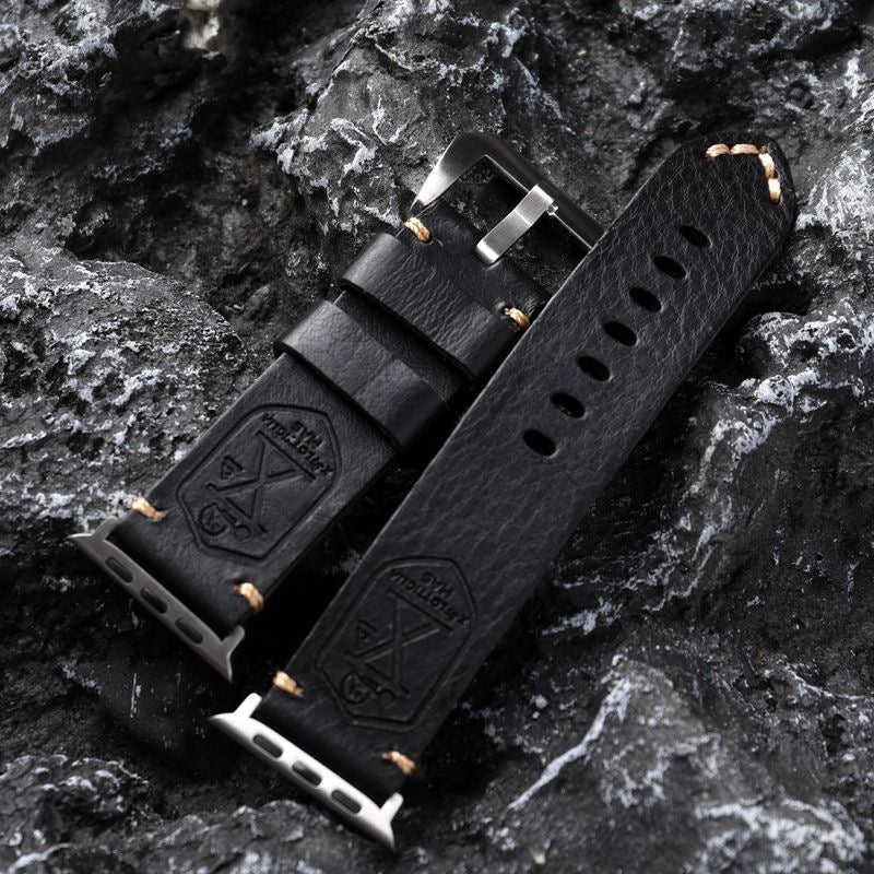 Authentic Premium Apple Watch Leather Band