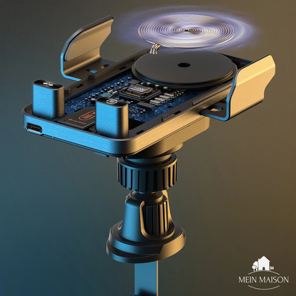 Universal Phone Holder with Quick Wireless Charging