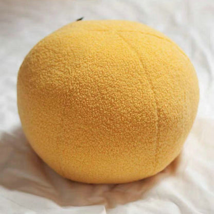 Soft Round Textured Throw Pillow