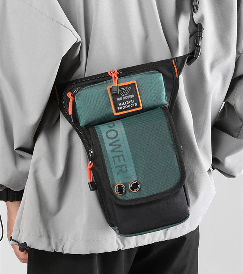 Customizable Men's Waterproof Motorcycle Chest Bag