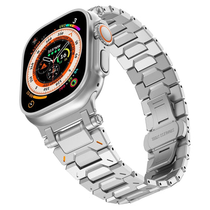 Rugged Metal Strap For Apple Watch