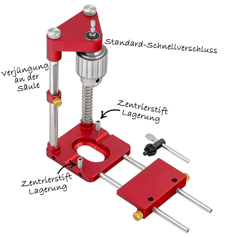 Accurate Wood Drilling Guide for Precise Hole Placement