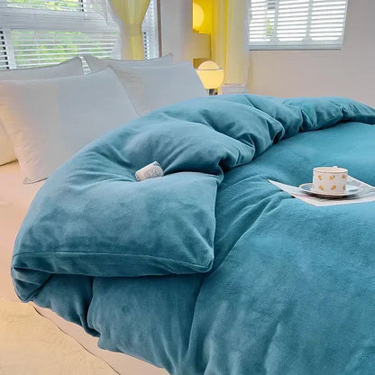 Cozy Warm Fleece Bedding Set