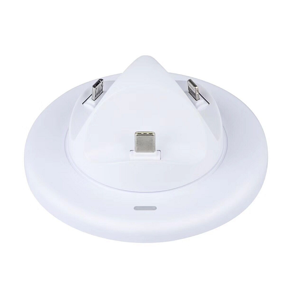 Compact Phone Holder with USB Charging Dock
