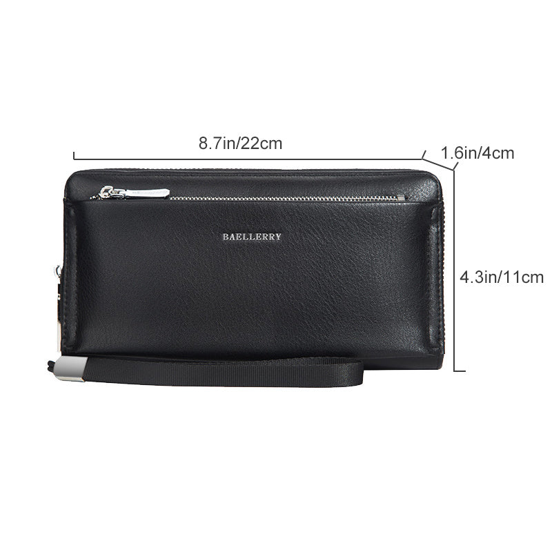 Big Capacity Leather Men's Wallet