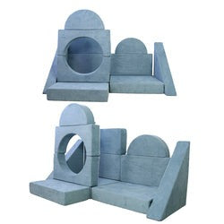 Configurable Modular Leather Sectional Couch