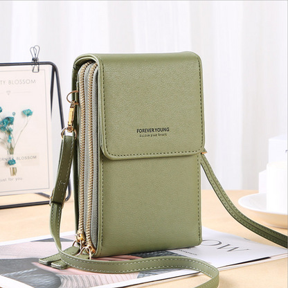 Spacious Stylish Crossbody Smartphone Pouch