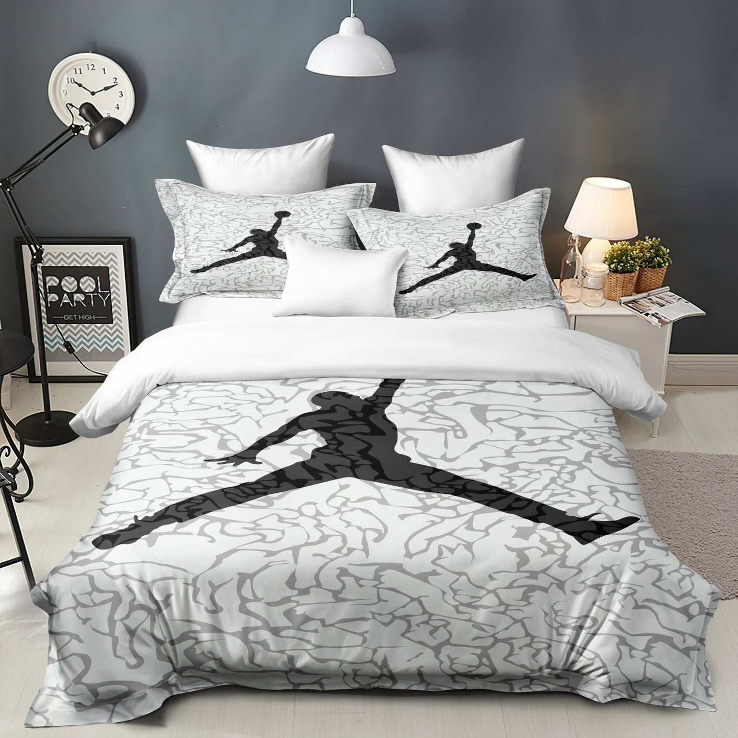 Comfortable Sports Basketball Bedding Set - Luxicro