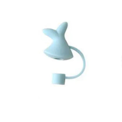 Colorful Silicone Straw Lid & Decorative Tops