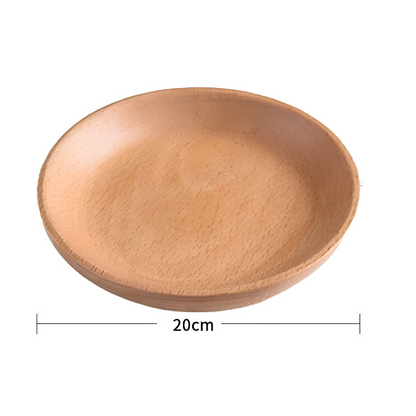 Natural Wooden Serving Plate