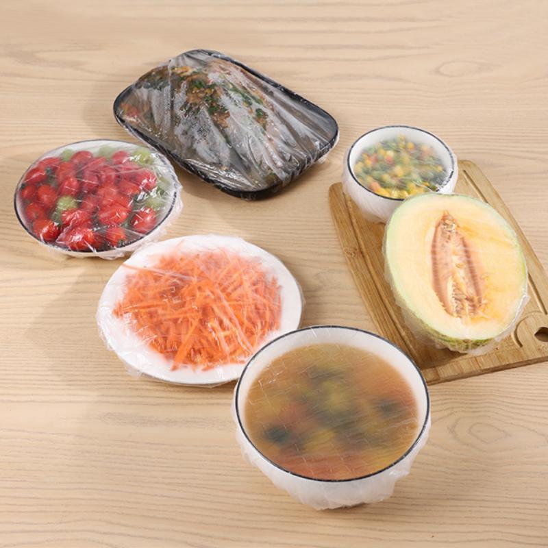Heavy Duty Clear Plastic Wrap Rolls (100 Sheets)