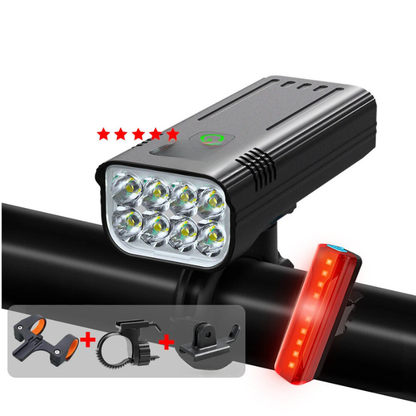 Bright 5000 Lumen Rechargeable Bike Headlight