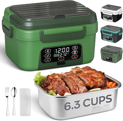 Insulated Thermal Lunch Container with Big Storage
