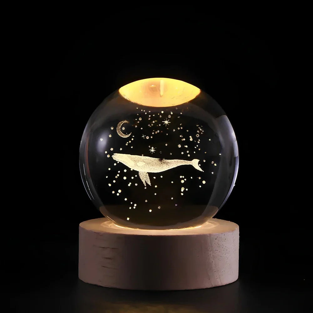 Colorful Globe LED Night Lamp