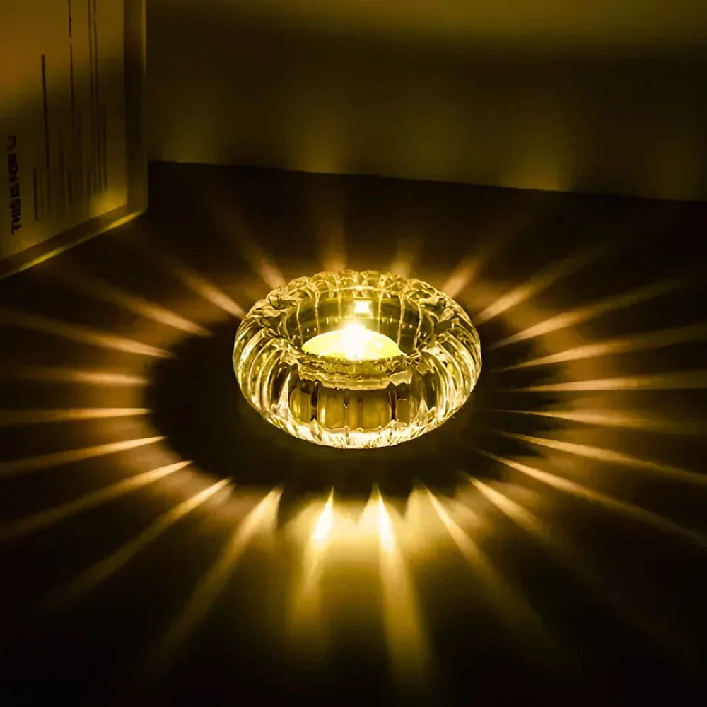 Warm Soft Light Candle Holder