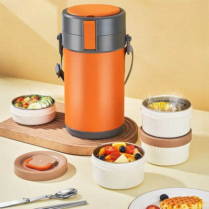Thermal Food Box Stainless Steel Meal Container - Luxicro