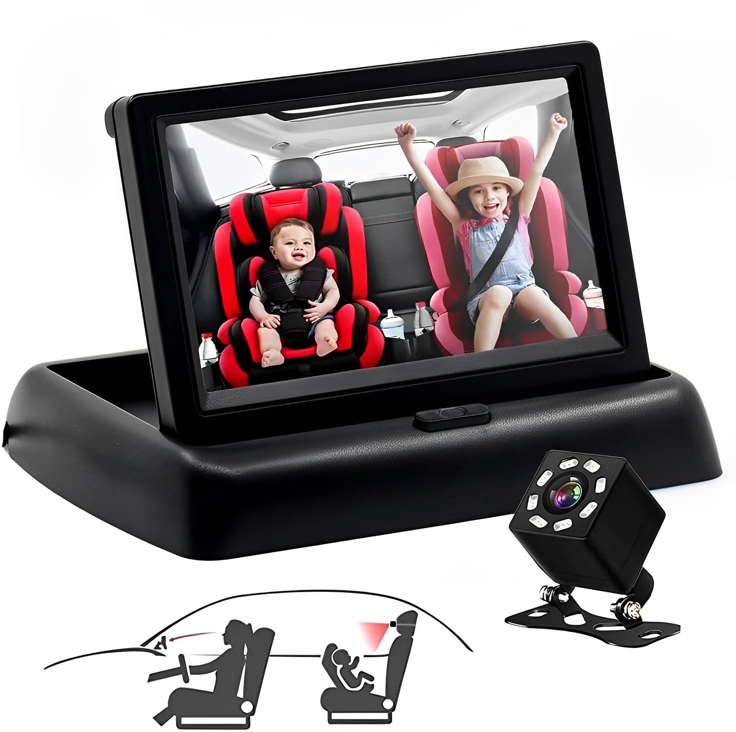 Advanced Vehicle Baby Video Camera - Luxicro