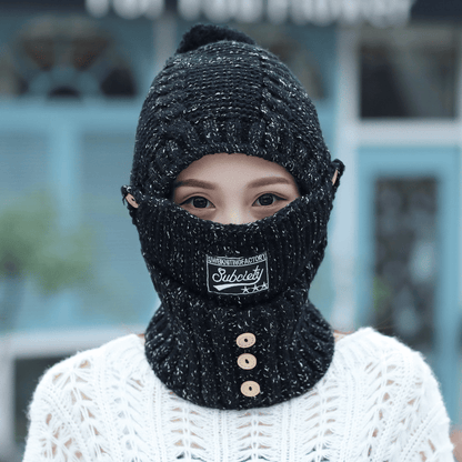 Cozy Winter Beanie and Scarf Set for Ladies