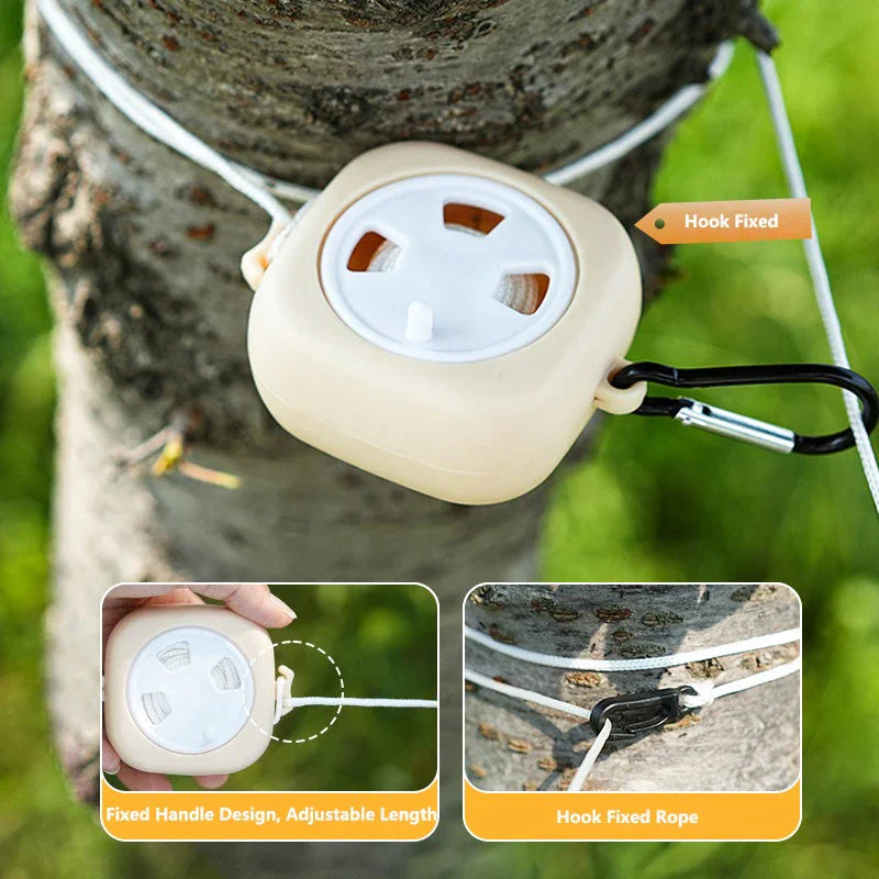 Portable Compact Clothes Drying Leash
