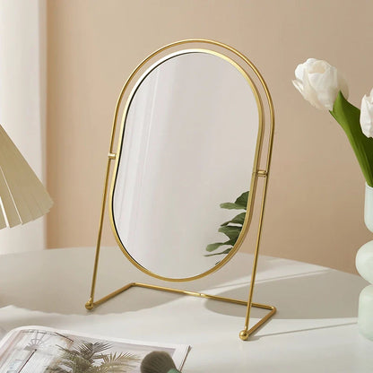 Big Simple Tabletop Makeup Mirror