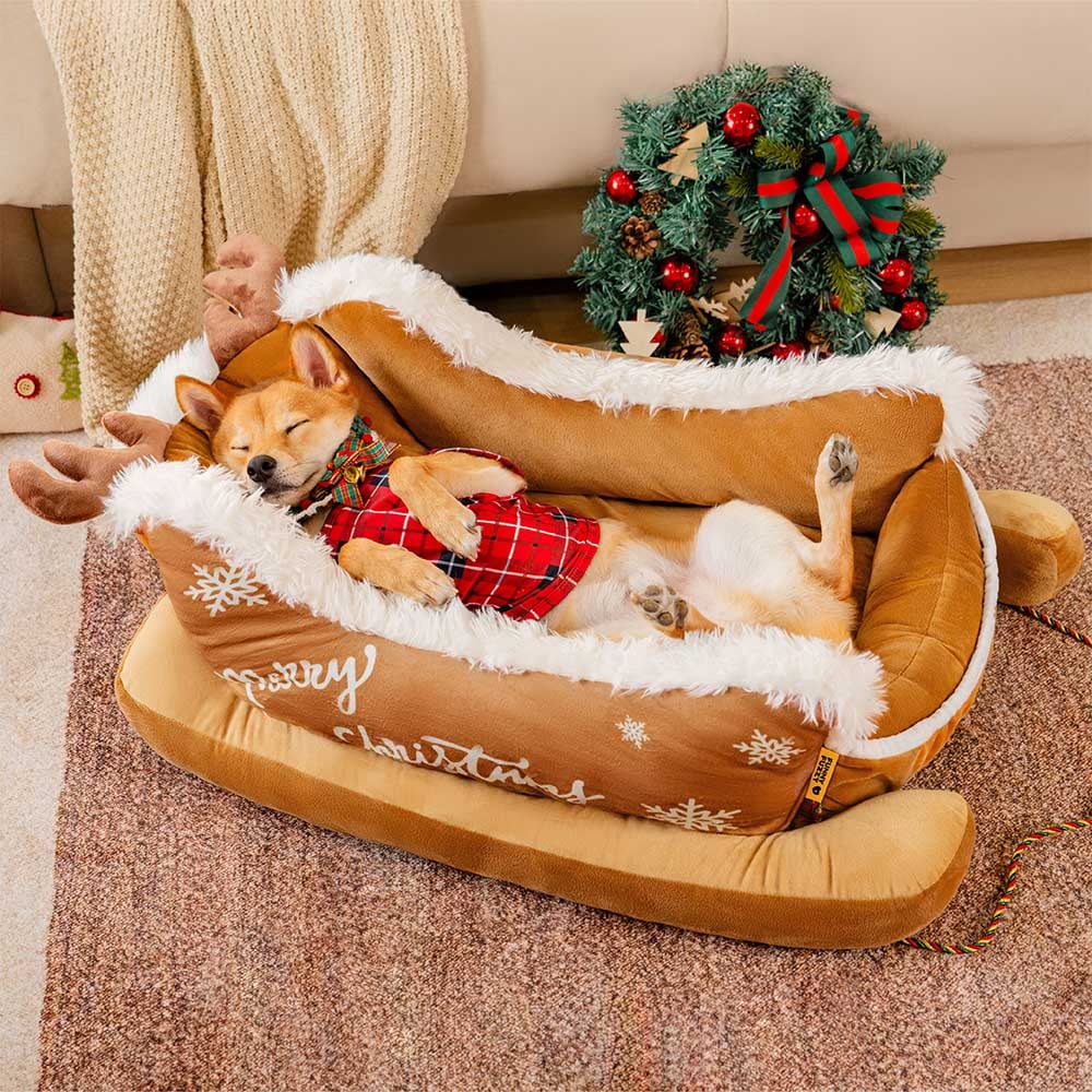Cozy Winter Dog Bed for Cold Nights