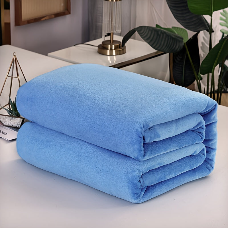 Super Soft Fuzzy Throw Blanket for Winter Warmth