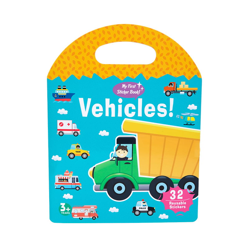 Colorful Activity Sticker Book for Children - Luxicro